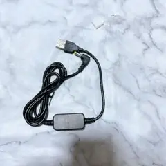 5v 9v usb 昇圧 L字 DCジャックオス 電源供給ケーブル