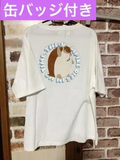 吸血鬼すぐ死ぬ　ジョン　Tシャツ　缶バッジ付き　アベイル