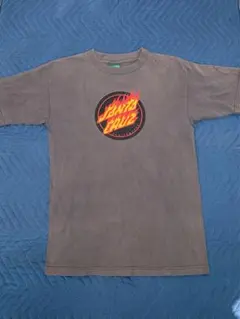 Santa Cruz フレイムロゴ Tシャツ Mサイズ