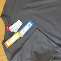 POLO グレー Tシャツ Mサイズ ポケット付き