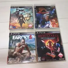 PS3 ４本セット　まとめ売り　レトロゲーム　マニア　動作確認済　プレステ3