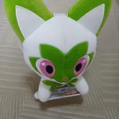 ポケットモンスター　ポケモン　もふぐっと　つれてってぬいぐるみ　ニャオハ