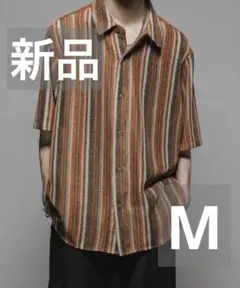 Casper John バリアスルーズシャツ -レース- オレンジ Mサイズ