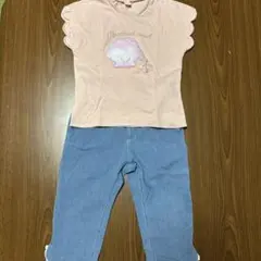 après les cours マーメイドTシャツ 110cm ボトムスset