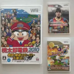 WiiU ウィーユーソフト 桃太郎電鉄 ボンバーマン ウイニングイレブン2011
