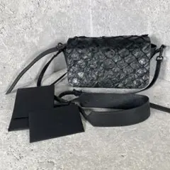 OSKLEN ピラルクレザー　ショルダーバッグ エキゾチックレザー