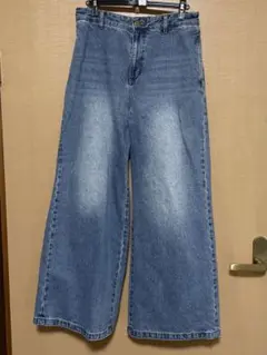 【CLEL】Vintage Design Flare Denim Pants