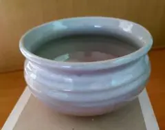 グレー 陶器製 ストライプボウル