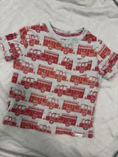 GAP 消防車プリント Tシャツ 3years