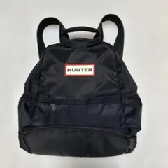 HUNTER ハンター バックパック リュック ブラック ナイロン 美品