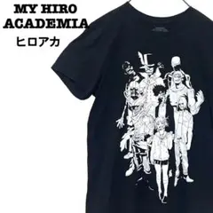 僕のヒーローアカデミア 公式Tシャツ 黒 ブラック Mサイズ 多少色ムラ有り