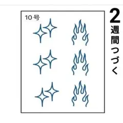 ジャグアタトゥーシール 2週間持続 炎 キラキラ 小ぶり ハロウィン パーティー