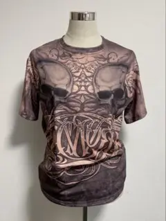 スカル グランジ Tシャツ