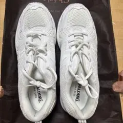SPALDING メッシュスニーカー 28.0cm EE ホワイト