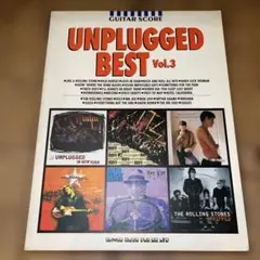 UNPLUGGED BEST Vol.3 ギタースコア