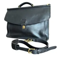 coach オールドコーチ　5266 ブラック　黒　ビジネスバッグ　ショルダー