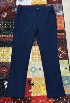 ワークマン 動きFIT FO ゴルフストレッチパンツ LLサイズ ネイビー