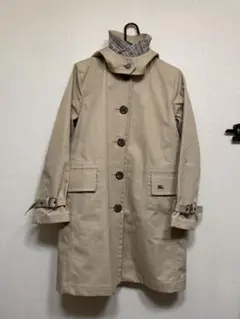 Burberry blue label, trench coat.