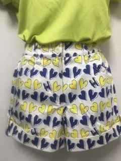 VIVA HEART ハート柄 ショートパンツ 38