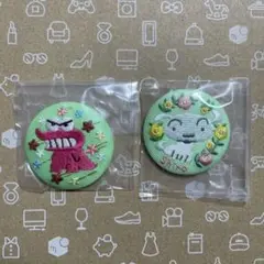 クレヨンしんちゃん カンバッジコレクションコレクション 刺繍缶バッジ