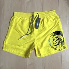 【新品】ディーゼル サーフパンツ ブレイブマン イエロー Sサイズ