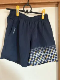 elle sport ネイビー ハーフパンツ レディース
