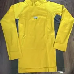 120サイズ mont-bell長袖ラッシュガード 黄色