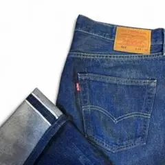 【美品】リーバイス501 《W34》プレミアム USA ビックE 赤耳 濃紺