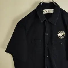 ディッキーズ ワークシャツ ノームコア ワンポイント 半袖シャツ Dickies