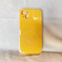 ⭐︎iPhone 14 Plus用のMagSafe対応シリコンケース イエロー