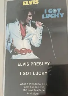 新品　カセット　プレスリー　Elvis Presley I Got Lucky