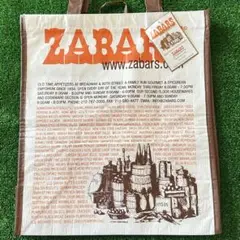 アメリカ ニューヨーク ZABAR'S ゼイバーズ トートバッグ エコバッグ