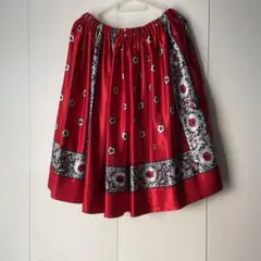 5 タオコムデギャルソン tao commedesGARCONS スカート 花柄