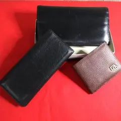 ☆【期間限定特価！長財布/二つ折り財布計3点現状品】