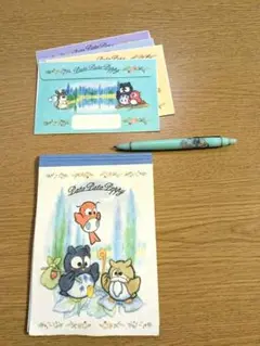 サンリオ　パタパタペッピー　メモ　封筒　シャーペン　セット　レトロ　当時物