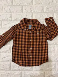 Baby Gap チェック柄長袖シャツ 95〜100cm