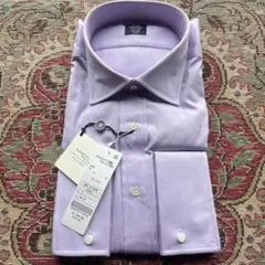 #707 Maker's Shirt 鎌倉 シャツ 長袖 42-92 パープル