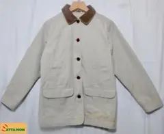 海外品L.L.Bean コットンジャケット　襟コーデュロイ　古着