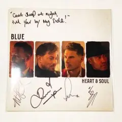 直筆サイン入りGoldレコード Blue Heart u0026 Soul ブルー LP
