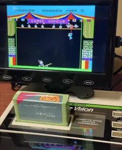 エポック社 スーパーカセットビジョン COMIC CIRCUS コミックサーカス