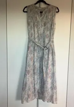 BAYFLOW 花柄ノースリーブワンピース