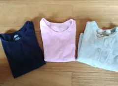 H&M Tシャツ ２枚・カーディガン