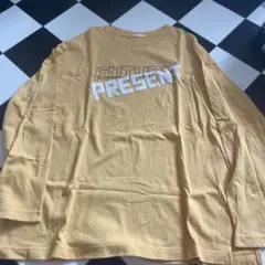 長袖Tシャツ FUTURE PRESENT マスタード