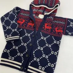 GUCCI チルドレン ニット カーディガン 36m