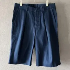 トゥモローランド 1プリーツ ハーフパンツ