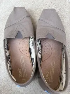 SALE☆TOMS ブラウン スリッポン