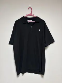 u.s. POLO ブラック ポロシャツ