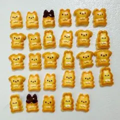デコパーツ　動物クッキー29個まとめ買いセット