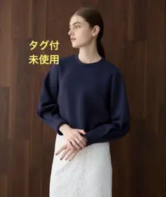 N.O.R.C ダンボールショートプルオーバー　ネイビー