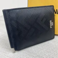 Fendi マネークリップ ブラウン/ブラック　レア 楽天市場】フェンディ FENDI マネークリップ メンズ 7m0281 a9xs